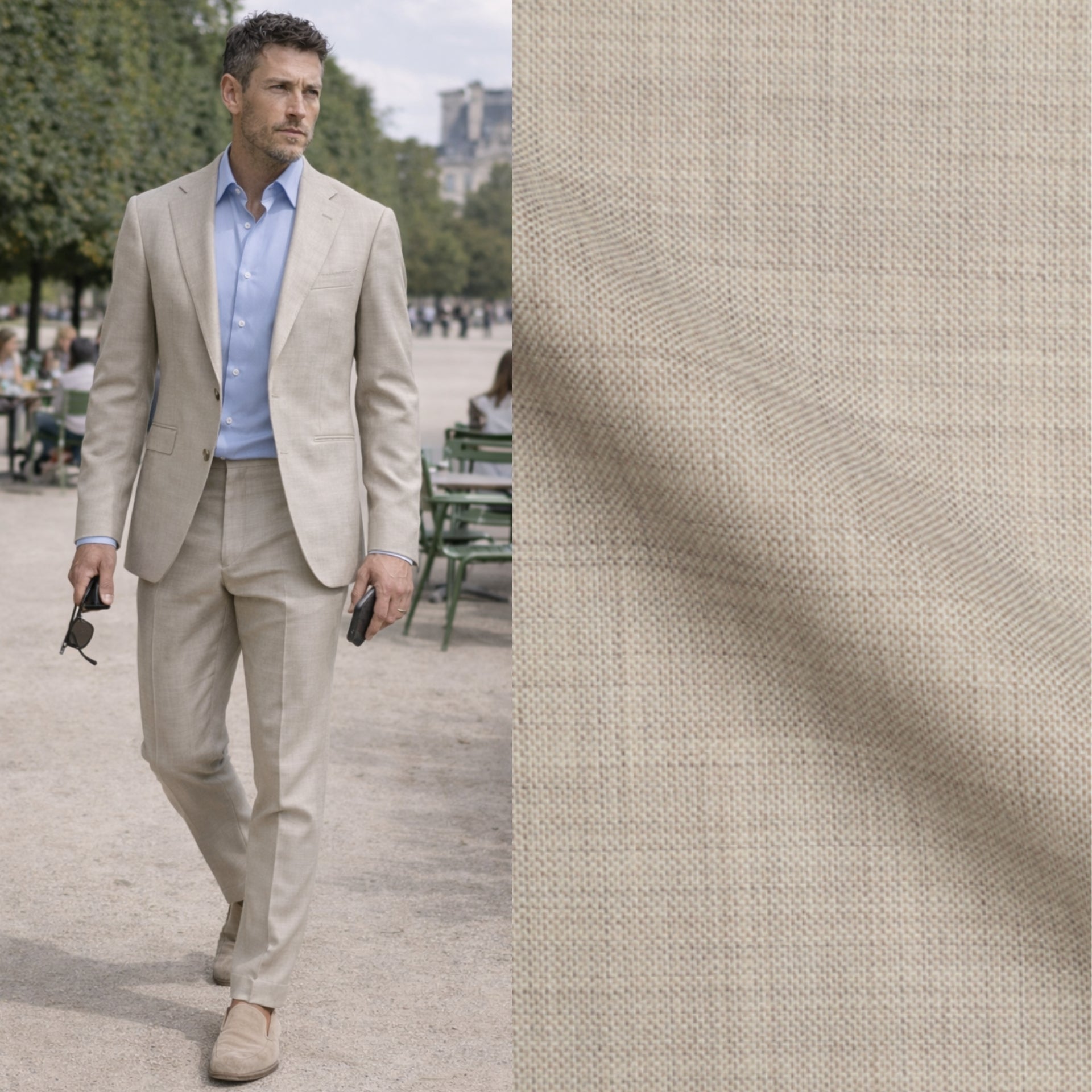 TOMORROWLAND Carlo Barbera スーツ　46 Carlo Barbera suit in Merino Flex, semi-lined | Wolbe