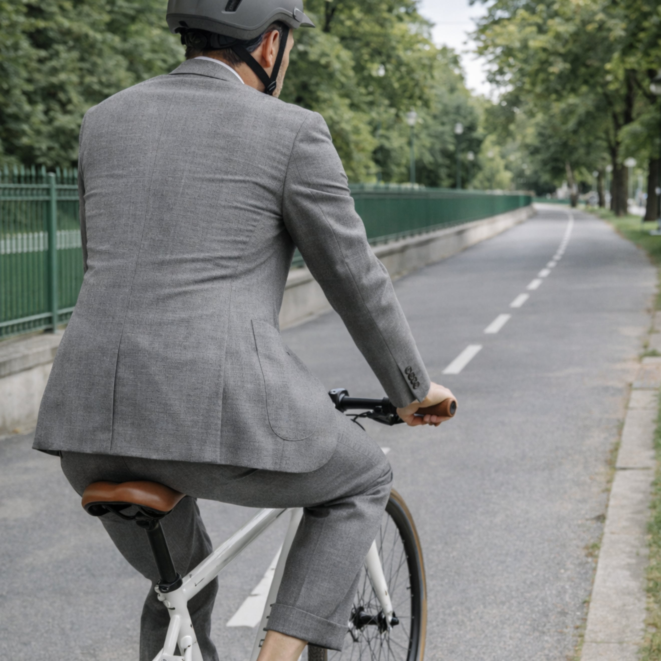 Costume en Twisted Wool, ligne Signature