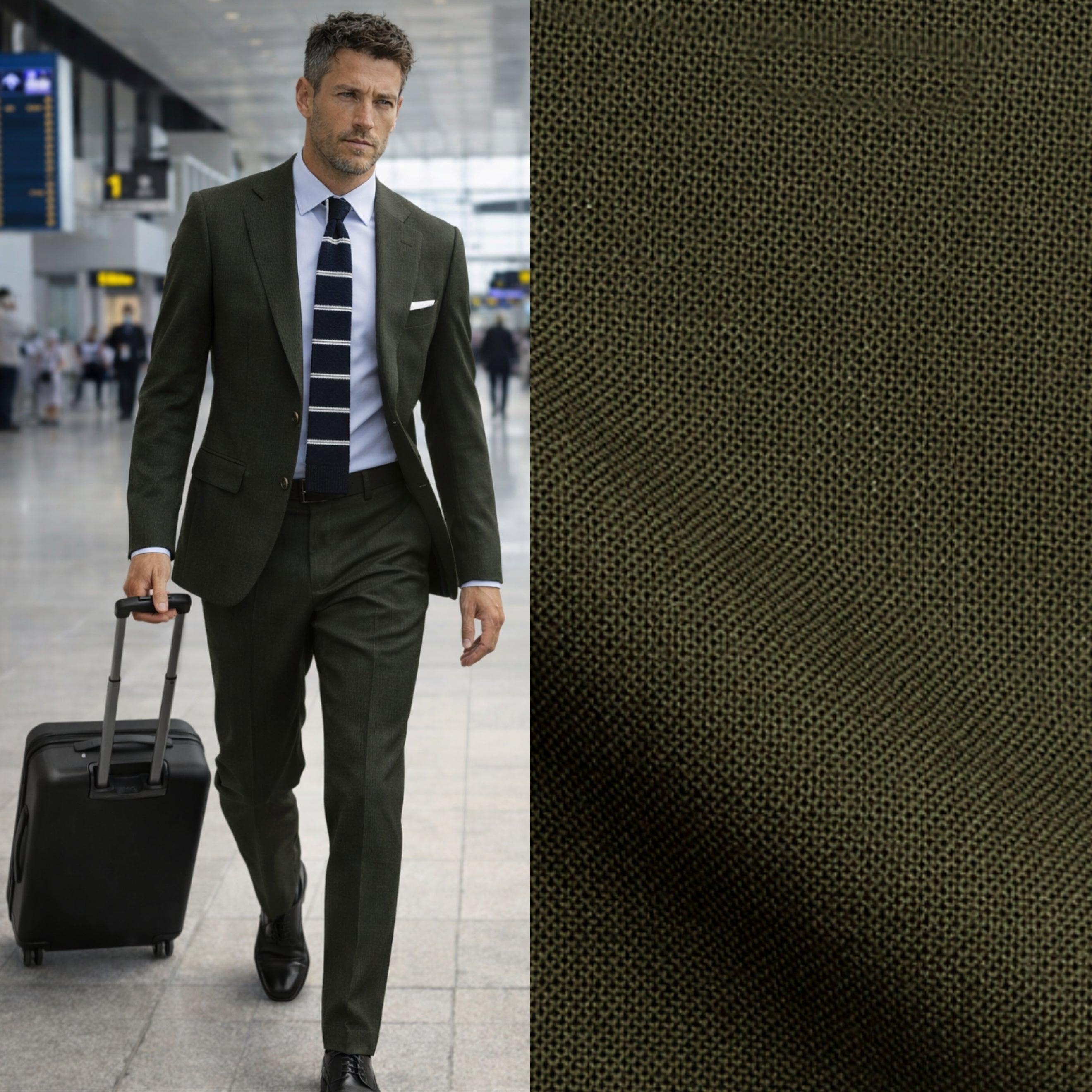 Costume en Twisted Wool, ligne Héritage