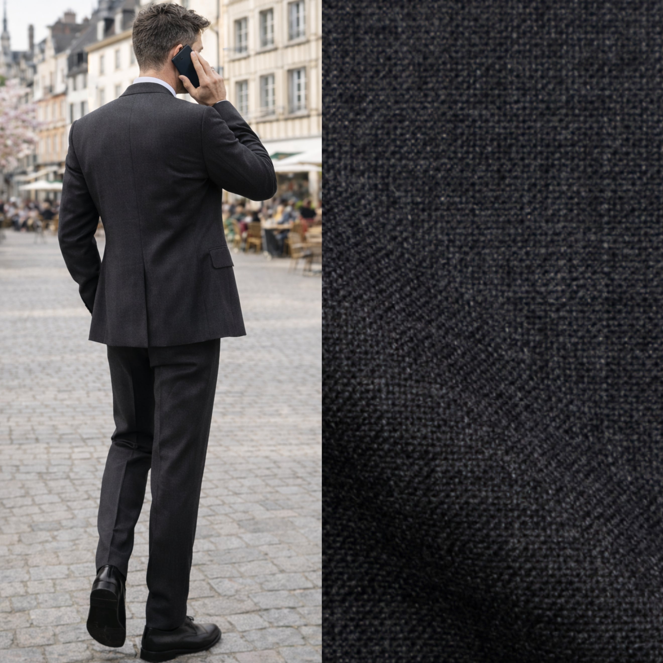 Costume en Twisted Wool, ligne Héritage