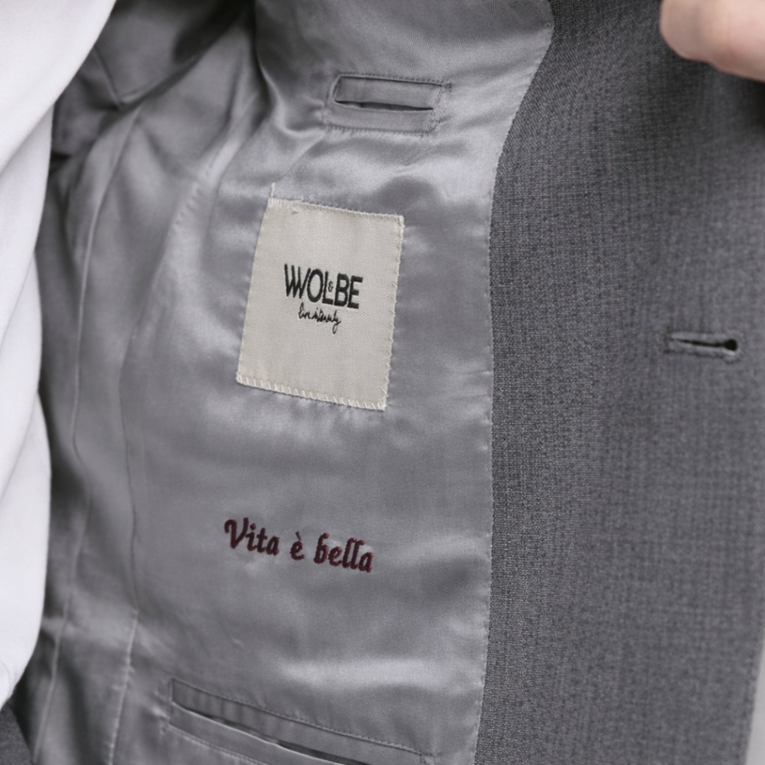 Costume en Twisted Wool, ligne Héritage