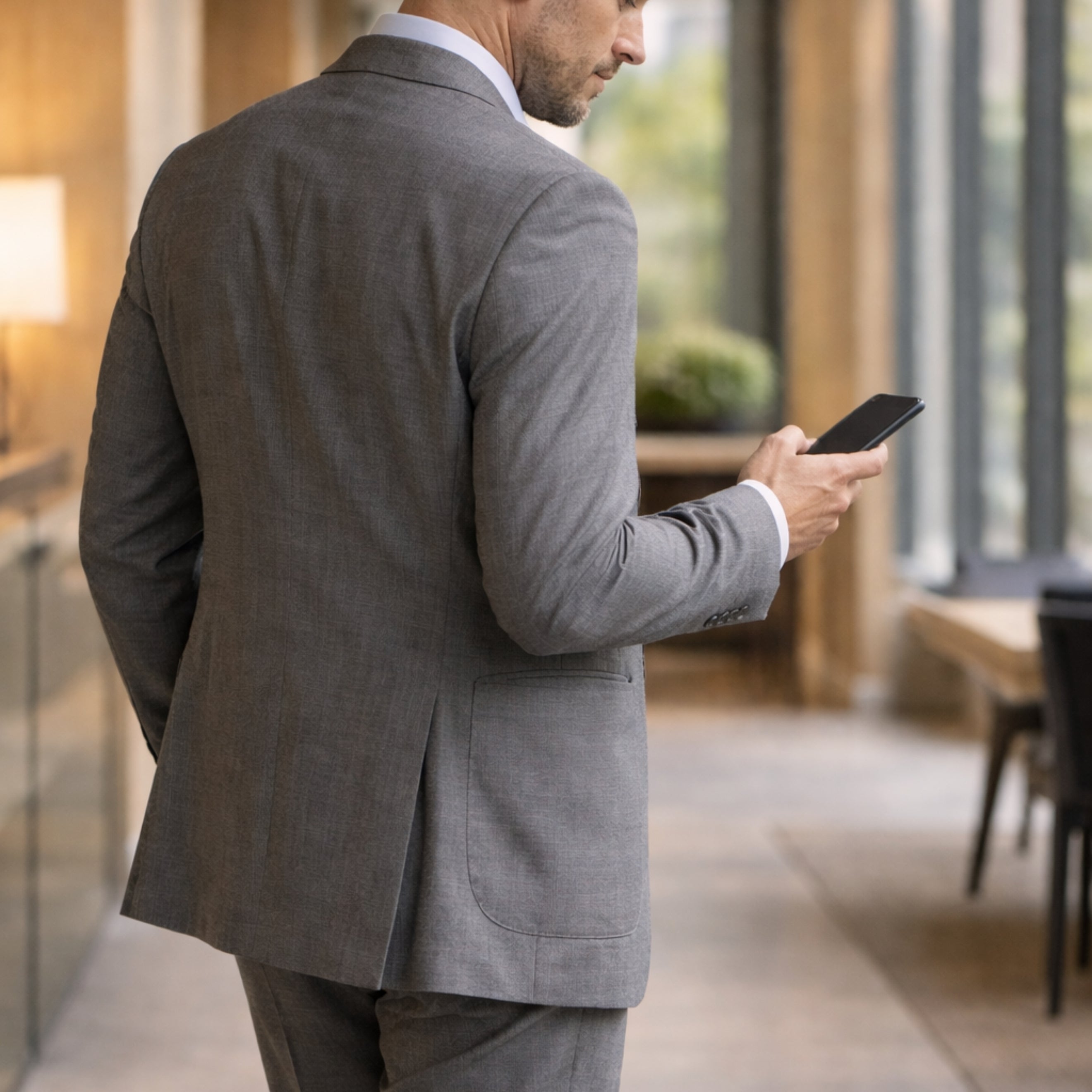 Costume en Twisted Wool, ligne Héritage