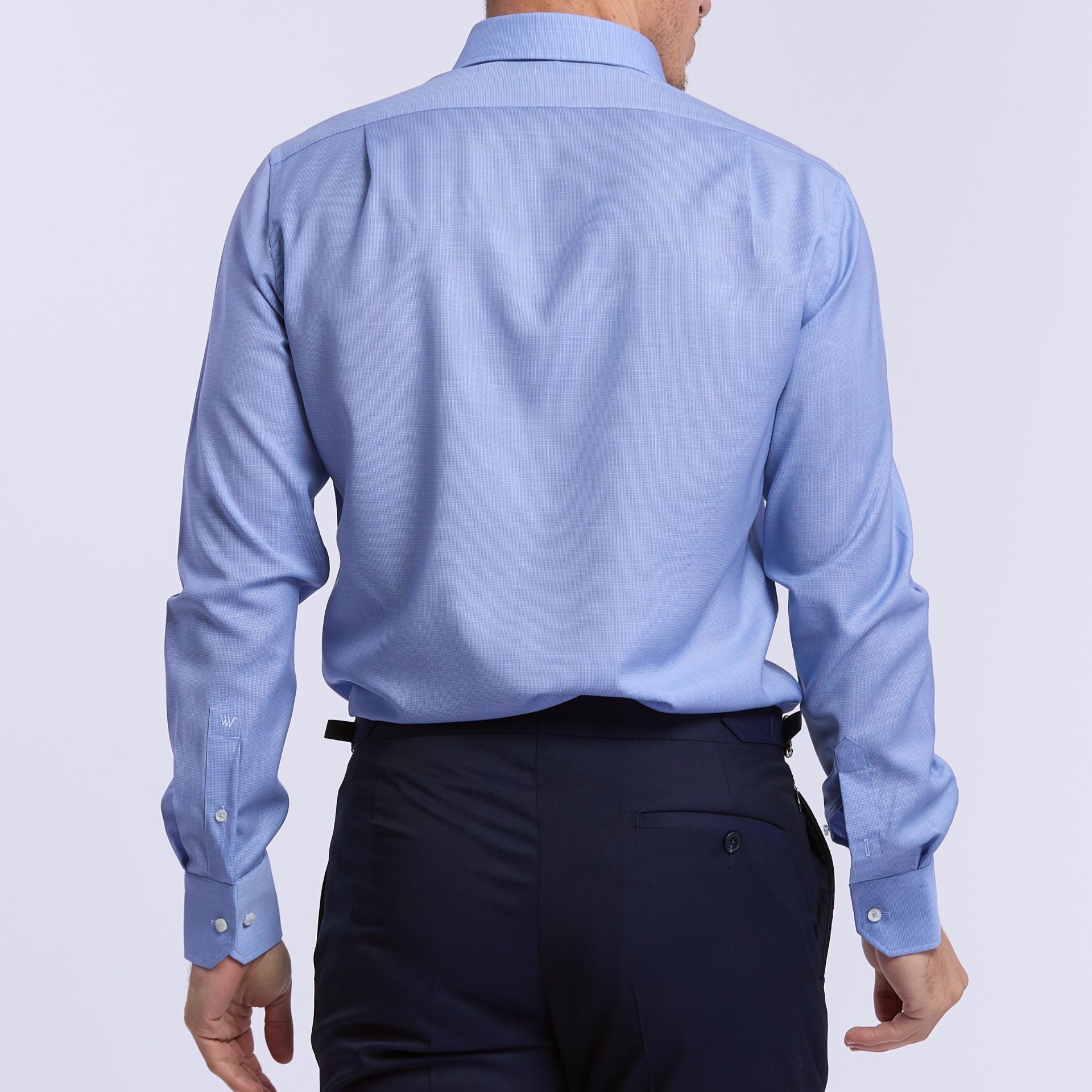chemise 72 h Wolbe merinos  antitranspirante biella_vichy