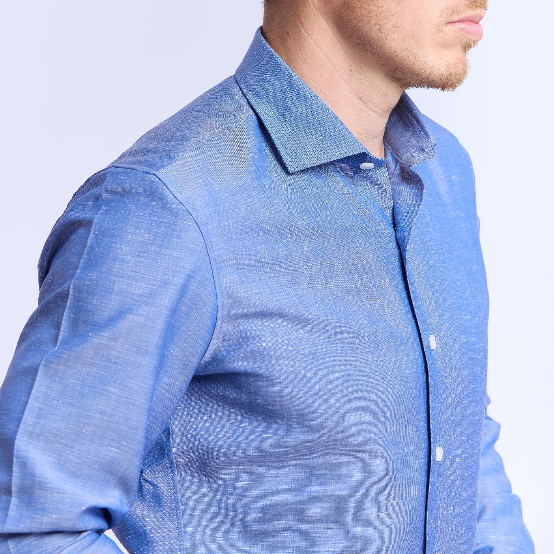 chemise Deauville en merinos et lin