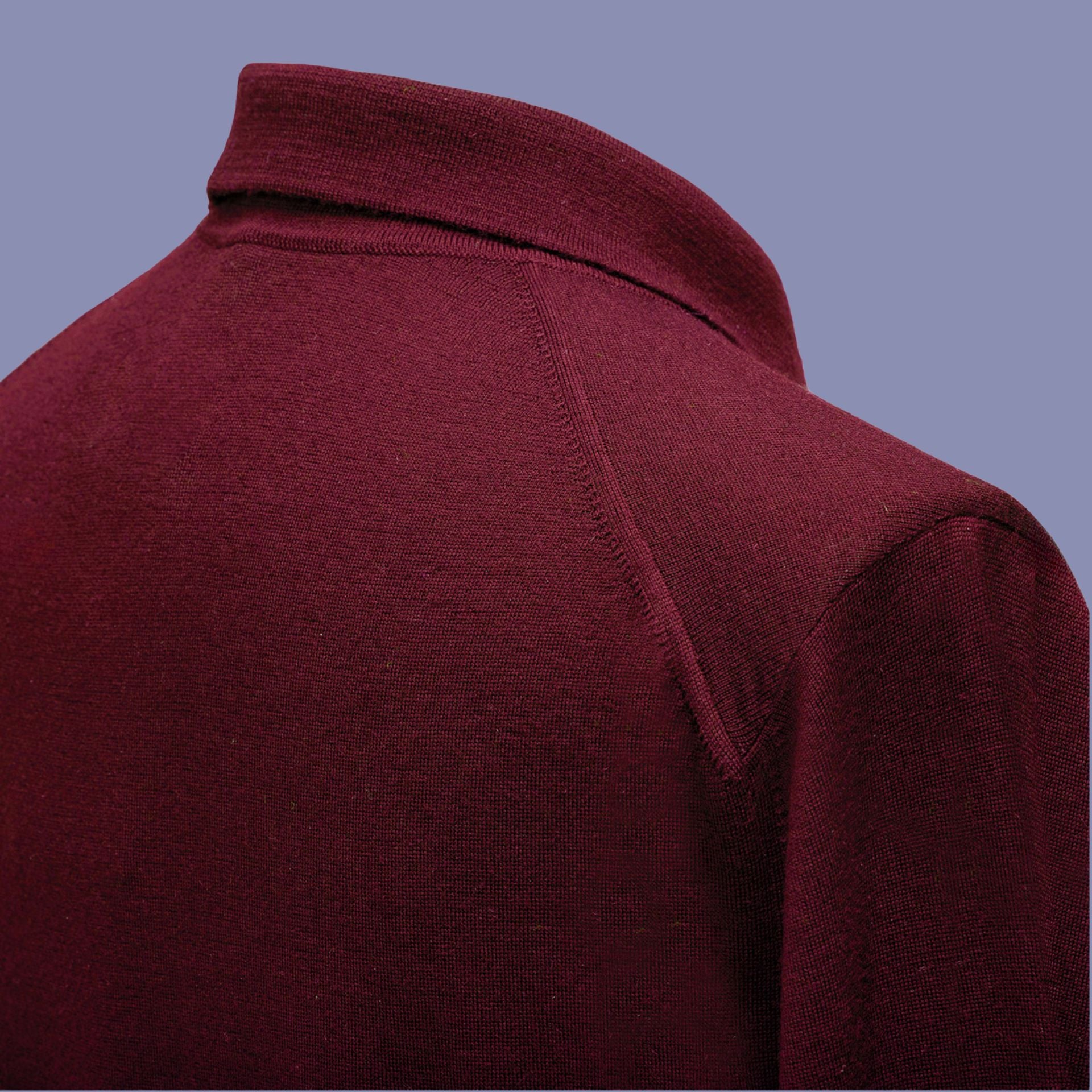 100% merino polo collar sweater, Antwerp